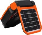 Solar Camping Fan with Power Bank