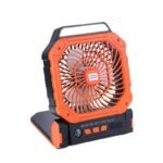 Solar Camping Fan with Power Bank